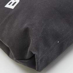 Pre Owned Burberry Black Canvas Lewes Tote