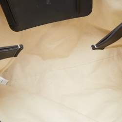 Pre Owned Burberry Black Canvas Lewes Tote