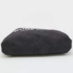 Pre Owned Burberry Black Canvas Lewes Tote