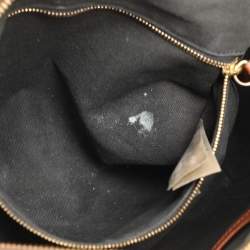 Pre Owned Burberry Brown Ochre House Check Fabric Medium Sactorial Alchester Bowler Bag