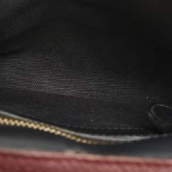 Burberry Brown/Beige Haymarket PVC and Leather Loxley Crossbody Bag