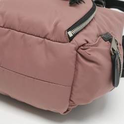 Burberry Mauve Pink Nylon Mini Drawstring Backpack
