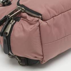 Burberry Mauve Pink Nylon Mini Drawstring Backpack