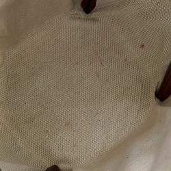 Burberry Brown Leather Monogram Motif Leather Bucket Bag