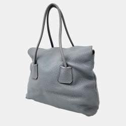 Burberry Grey Leather shoulder bag