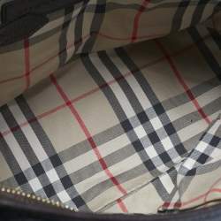 Burberry Choco Brown Leather Shoulder Bag