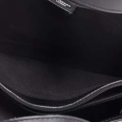 Pre Owned Burberry Black/Beige House Check PVC Mini Tote