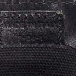 Pre Owned Burberry Black/Beige House Check PVC Mini Tote