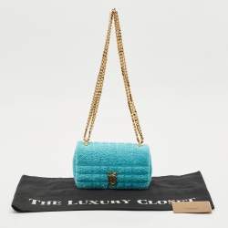 مملوكة مسبقًا حقيبة كروس بربري ميني لولا جلد أسود بسلسلة