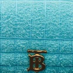 مملوكة مسبقًا حقيبة كروس بربري ميني لولا جلد أسود بسلسلة