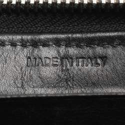 Burberry Beige/Black House Check Canvas and Leather Continental Wallet