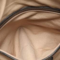 Burberry Black/Beige Super Nova Check PVC and Patent Leather Canterbury Tote