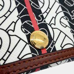 Burberry Brown PVC TB monogram crossbody bag