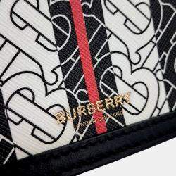 Burberry Brown PVC TB Monogram Pocket Mini Bag