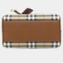 Burberry  Check Bowling Mini Bag