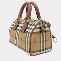 Burberry  Check Bowling Mini Bag