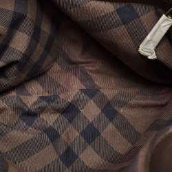 Burberry Olive Green Quilted Leather Medium Enmore Hobo