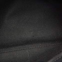 Burberry Multicolor Tartan Mix Fabric and Leather Small Banner Tote