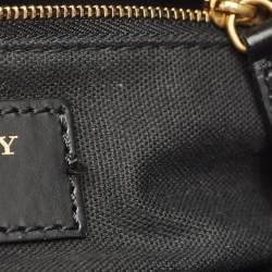 Burberry Multicolor Tartan Mix Fabric and Leather Small Banner Tote
