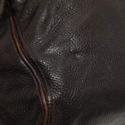 Burberry Brown Leather Belted Hobo