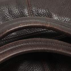 Burberry Brown Leather Belted Hobo