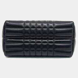 Burberry Black Leather Lola Chain Shoulder Bag