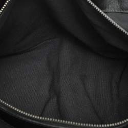 Burberry Black/Grey Mega Check Canvas and Leather Tote