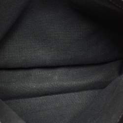 Pre Owned Burberry Beige/Black House Check Coated Canvas and Leather Tote