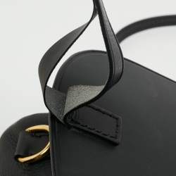 Burberry Black Leather Bridle Shoulder Bag