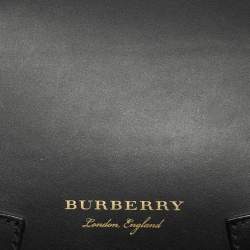 Burberry Black Leather Bridle Shoulder Bag