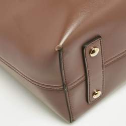 Burberry Brown/Black Leather Small Triple Stud Belt Bag