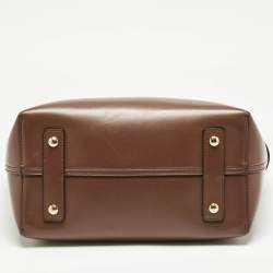 Burberry Brown/Black Leather Small Triple Stud Belt Bag