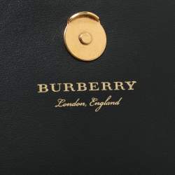 Burberry Beige Vintage Check Coated Canvas Henley Wallet On Chain