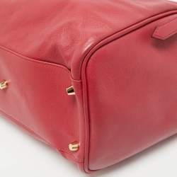 Burberry Pink Leather Canterbury Tote