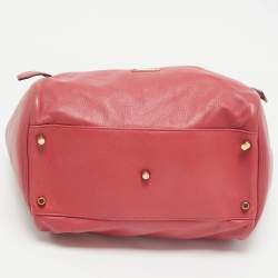 Burberry Pink Leather Canterbury Tote