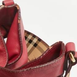 Burberry Pink Leather Canterbury Tote