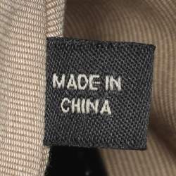 Pre Owned Burberry Black/Beige Nova Check PVC and Patent Leather Brooke Hobo