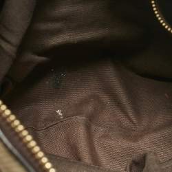 Pre Owned Burberry Metallic/Smoked Check PVC Salisbury Tote