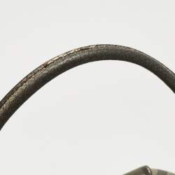 Pre Owned Burberry Metallic/Smoked Check PVC Salisbury Tote