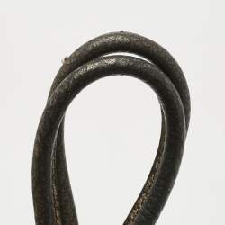 Pre Owned Burberry Metallic/Smoked Check PVC Salisbury Tote