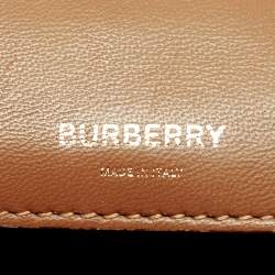 Pre Owned Burberry Beige Quilted Leather Medium Lola Shoulder Bag