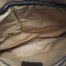 Pre Owned Burberry Black/Beige Supernova Check PVC Dryden Crossbody Bag