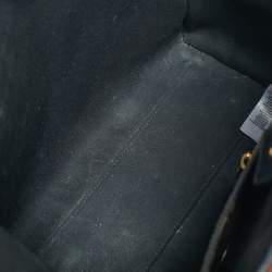 Pre Owned Burberry Multicolor Monogram Stripe E-Canvas Portrait Tote