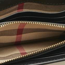 Pre Owned Burberry Multicolor Leather Pallas Heads Continental Wallet