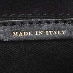 Pre Owned Burberry Taupe House Check Canvas and Leather Small Macken Crossbody Bag