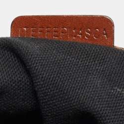 Pre Owned حقيبة بولينغ بريدي بريبرري كانفاس وجلد تشيستر هاوس بيج وبني