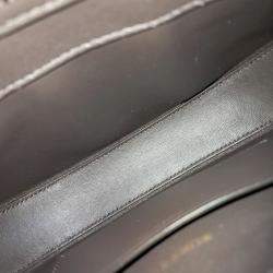 Pre Owned Burberry Brown Leather Olympia Mini Bag