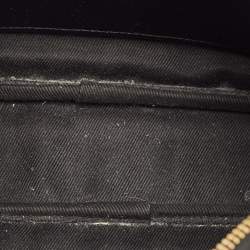 Pre Owned Burberry Black Quilted Leather Small Lola Camera Bag