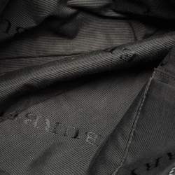 Pre Owned Burberry Black Pebbled Leather Orchard Bowler Bag