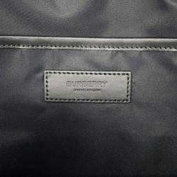Pre Owned Burberry Nova Check Beige Canvas Backpack 